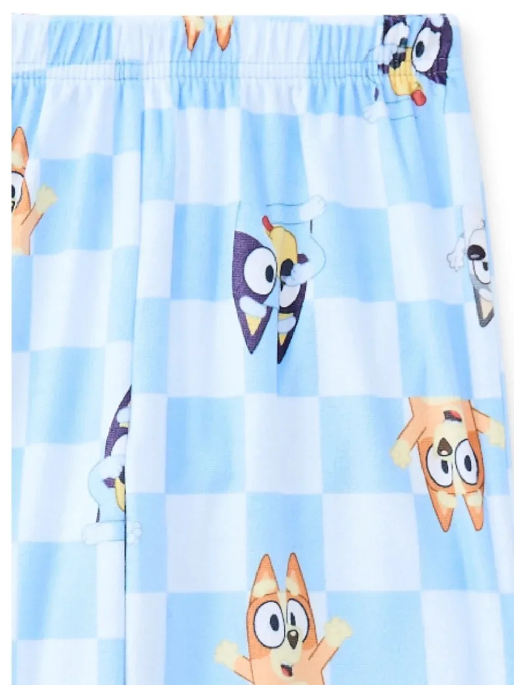 7/8 Bluey & Wonder Nation Girls Long Sleeve Top & Pants 2-Piece Pajama Set